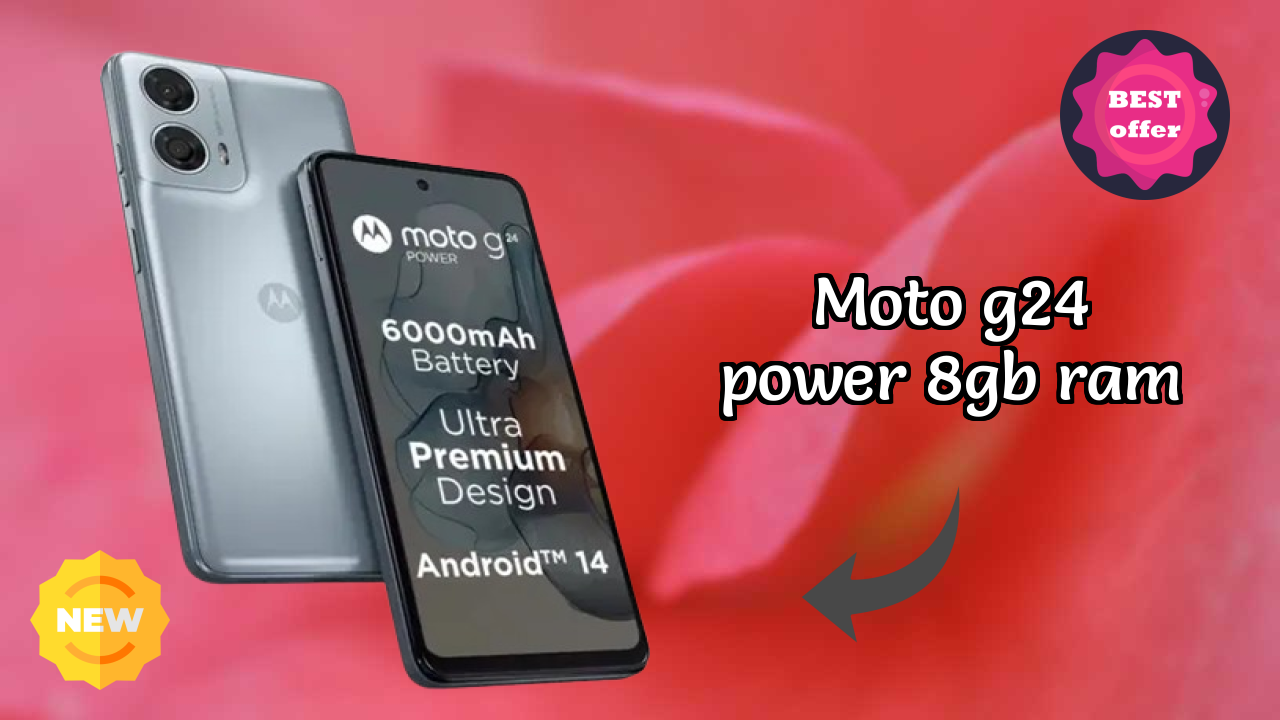 Moto G24 Power 8GB RAM Usage: 8 GB RAM Handles Heavy Tasks?