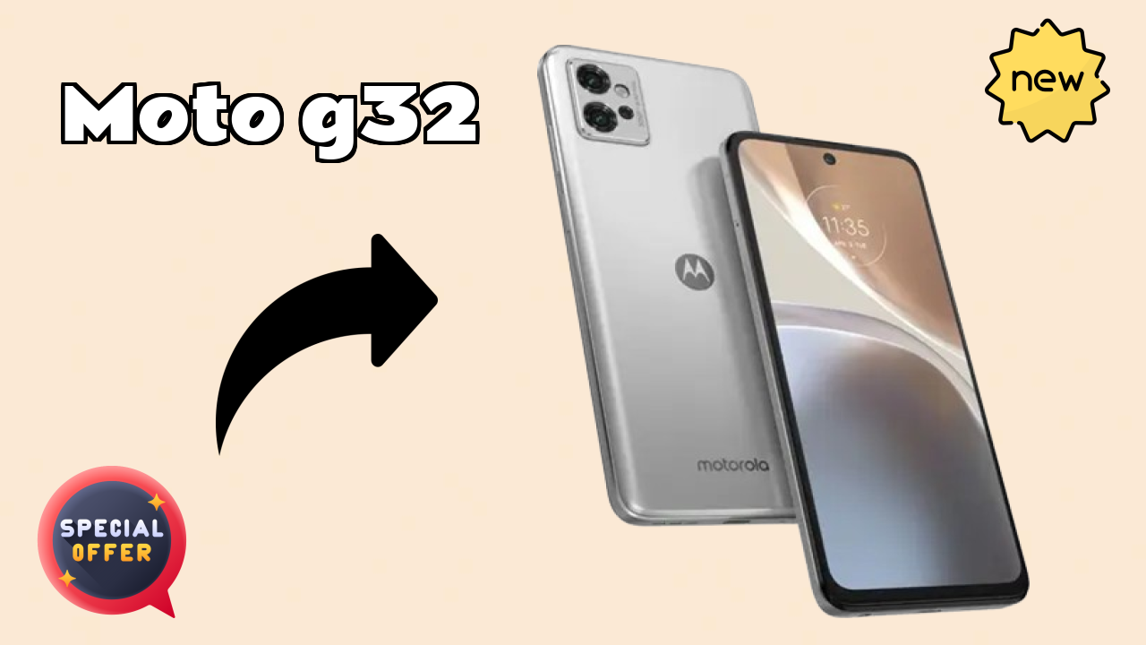 Moto G32 Display Analysis: 6.5 Inches (16.51 Cm) Screen