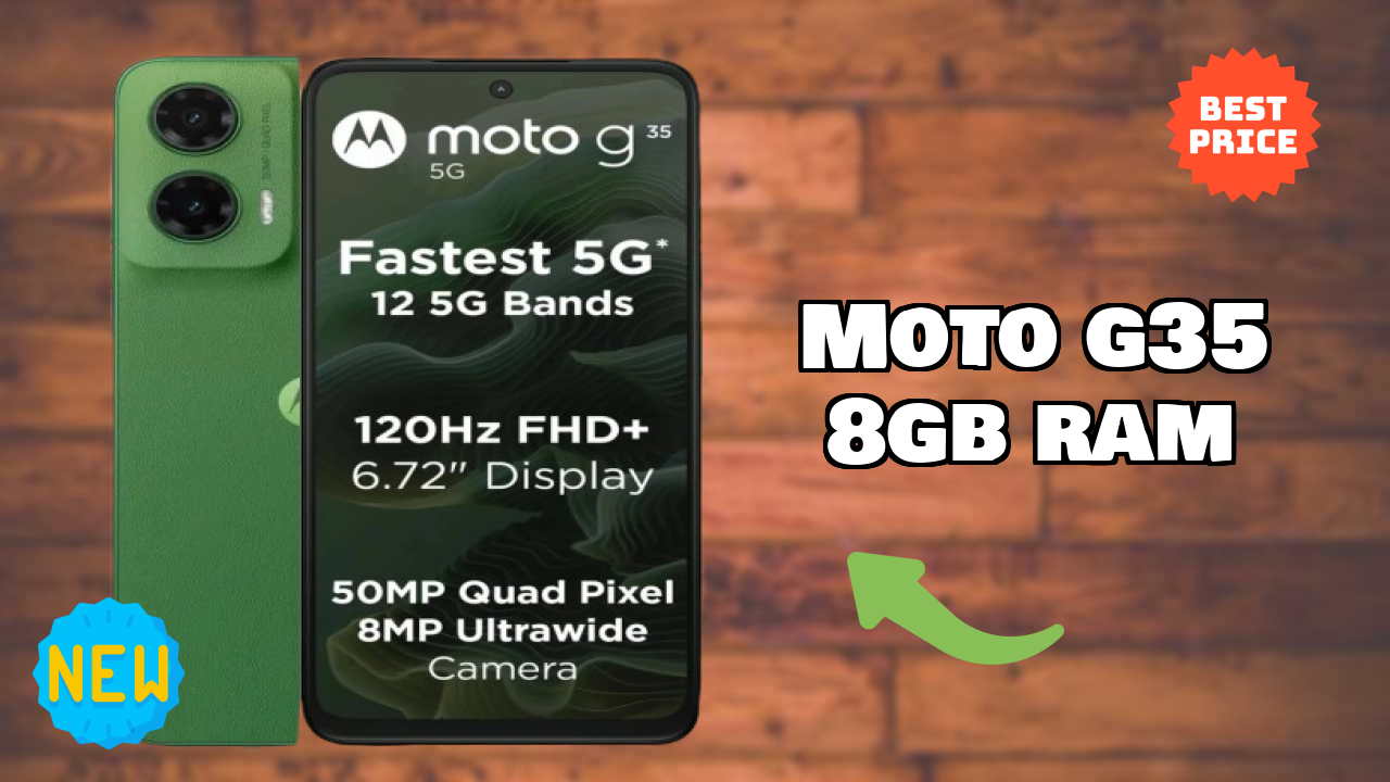 Moto G35 8GB RAM Battery Life: 5000 MAh Real-World Review