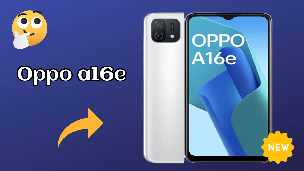 OPPO A16e Price Drop Alert: Now Just ₹8,999