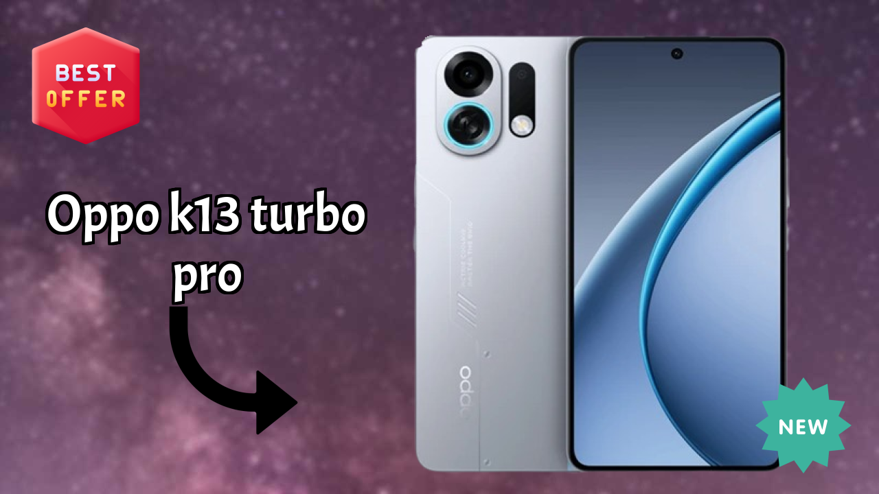OPPO K13 Turbo Pro at ₹37,999 - Everything About It