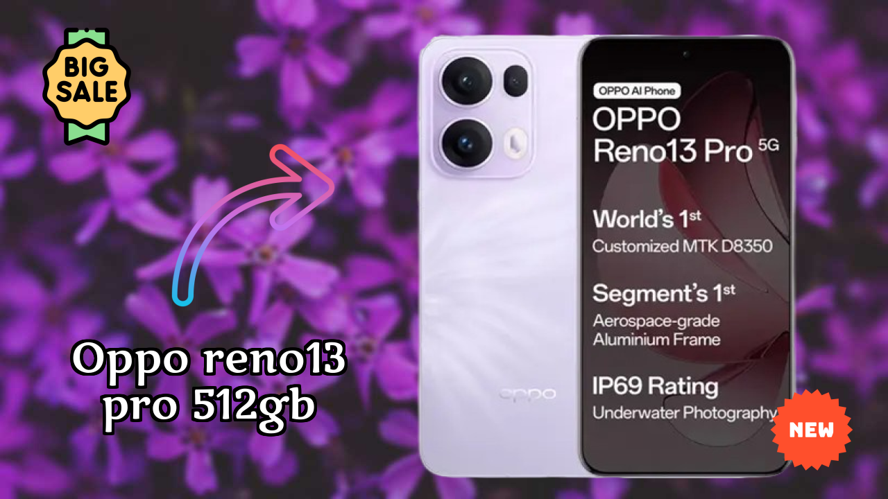 OPPO Reno13 Pro 512GB Gaming Benchmarks with 12 GB RAM Performance