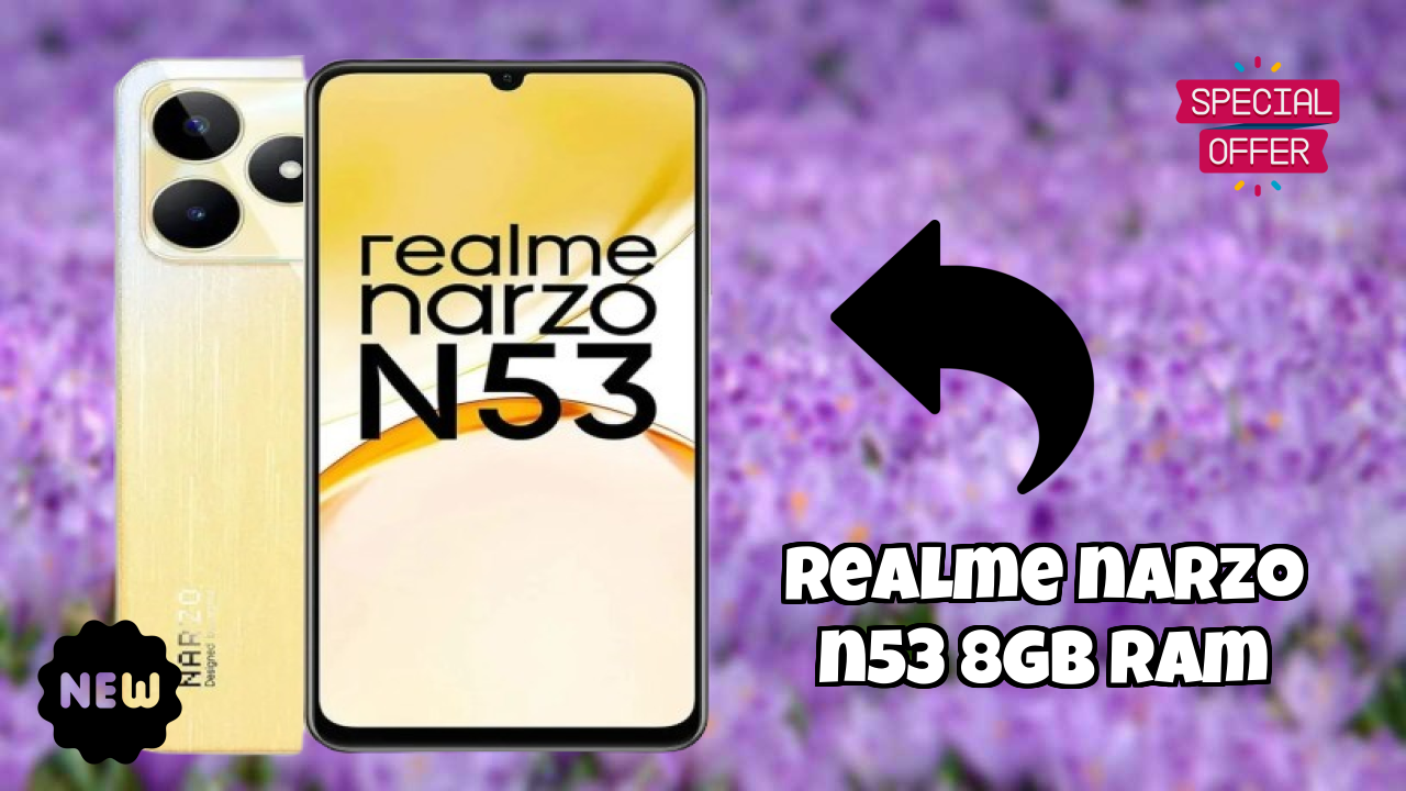 Realme Narzo N53 8GB RAM Performance: 8 GB RAM Gaming Review