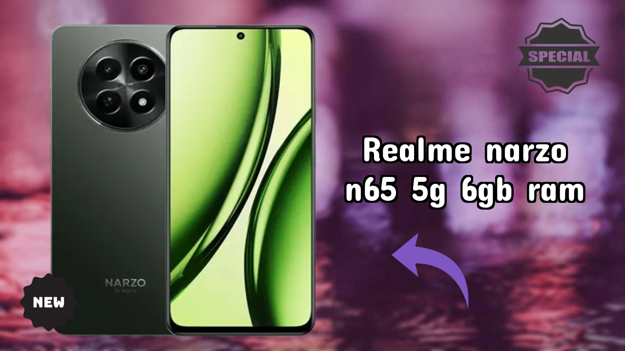 Realme Narzo N65 5G 6GB RAM Display Analysis: IPS LCD Quality