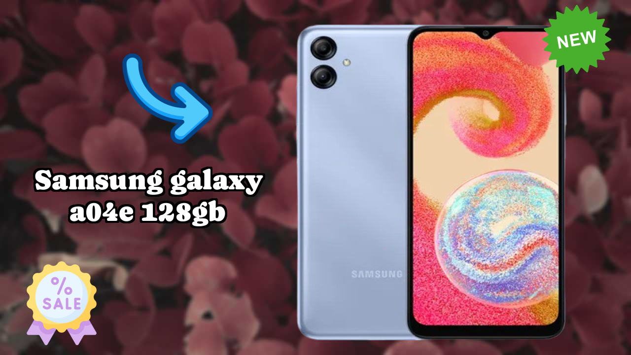 Samsung Galaxy A04e 128GB Selfie Camera: 5 MP Front Camera Quality Review