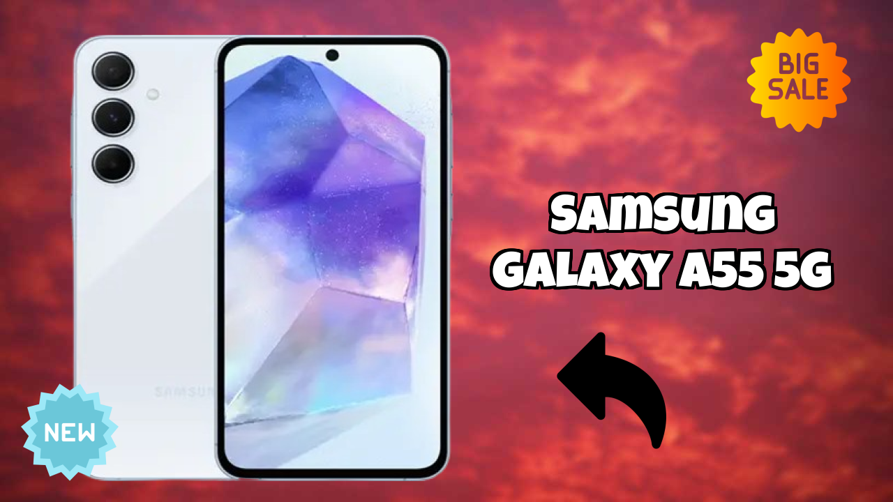 Samsung Galaxy A55 5G Display Size: 6.6 Inches (16.76 Cm) Screen Quality