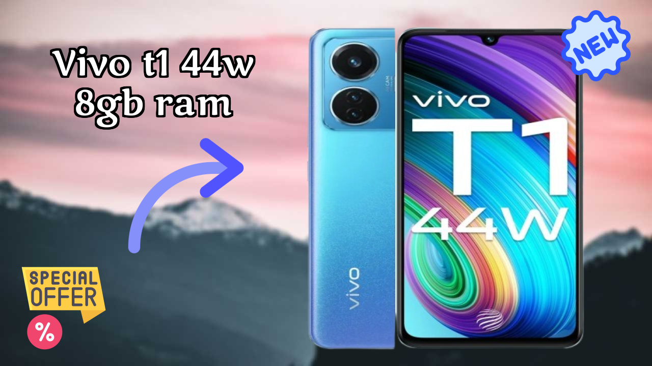 Vivo T1 44W 8GB RAM Display Analysis: 6.44 Inches (16.36 Cm) Quality