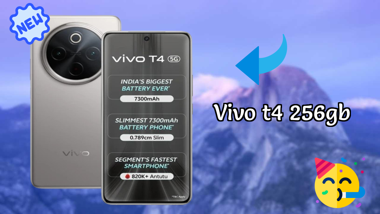 Vivo Fans: Vivo T4 256GB Now Available at Just ₹23,279